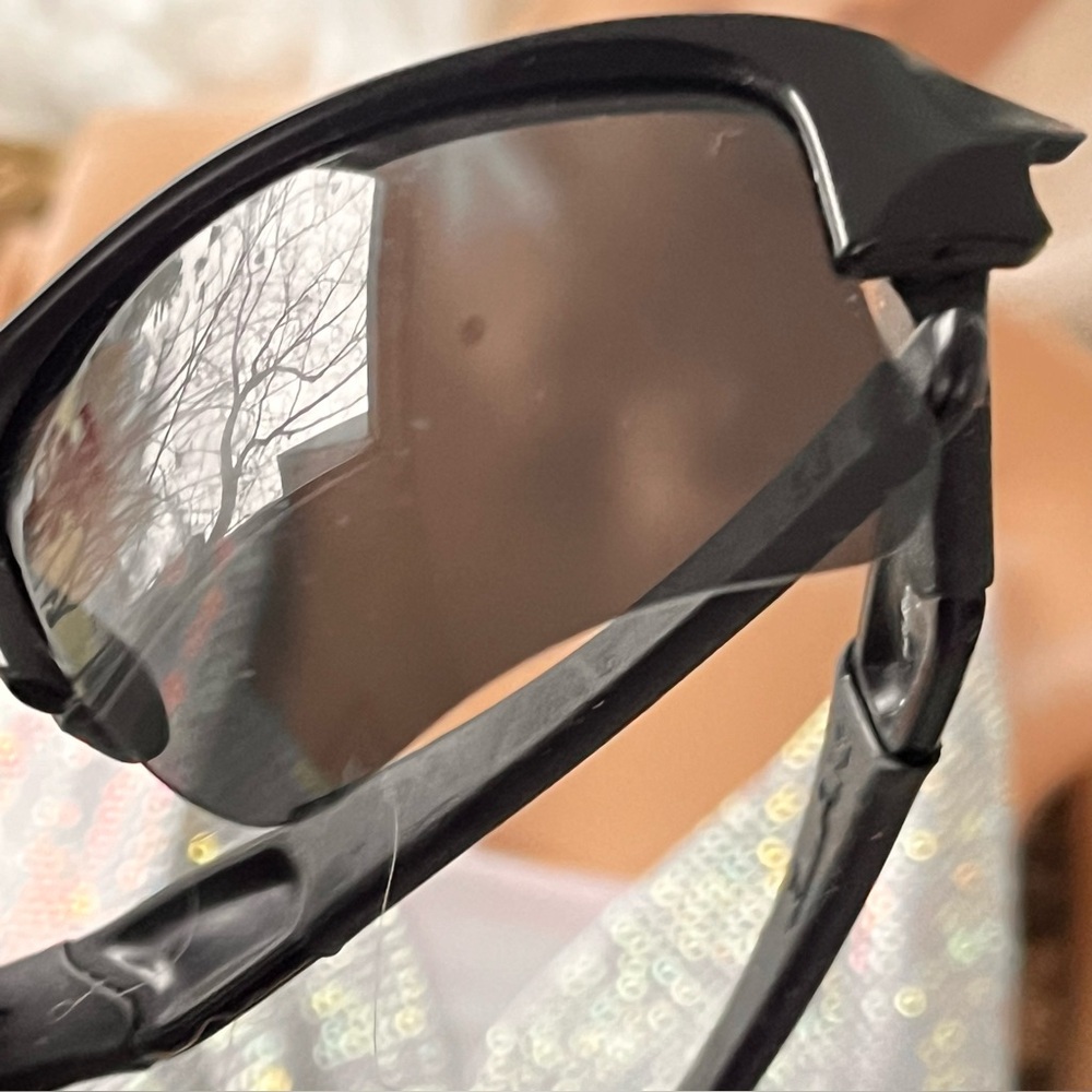 Oakley Black Rectangular Glasses Bold Design - image 2